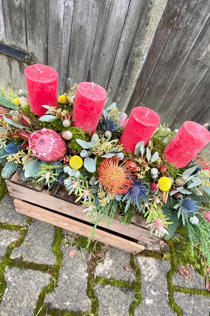 Beispiel Blumen Gesteck