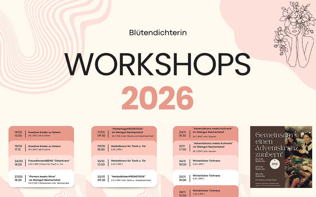 Workshops 2026